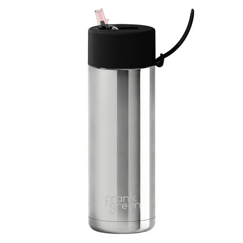frank green 20oz Ceramic Reusable Bottle with Midnight Straw Lid